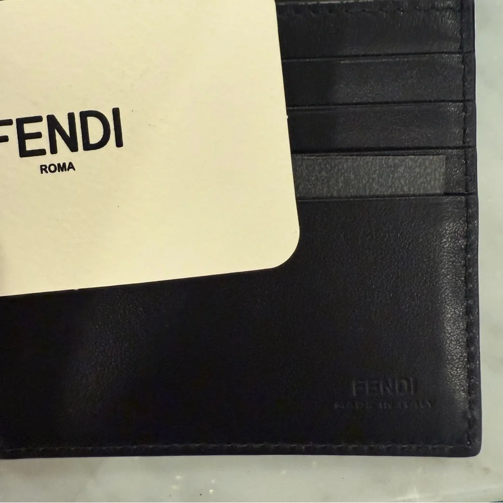 Fendi Wallet with Textured Design